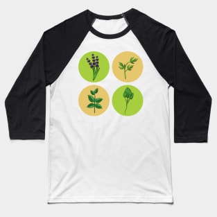 Aromatic Herbs Baseball T-Shirt